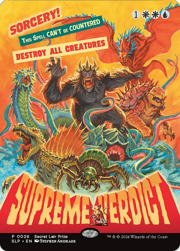 【Foil】(Promo-SLP)Supreme Verdict/至高の評決【No.0026】【英語】